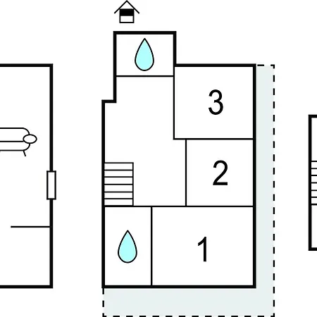 בית נופש 4 Bedroom Gorgeous In